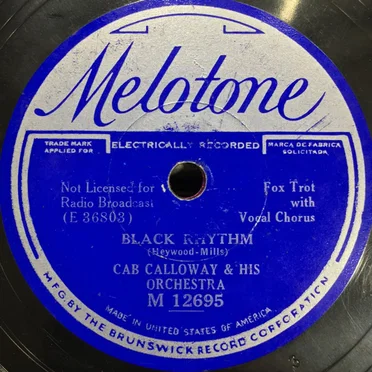 Black Rhythm / Six or Seven Times