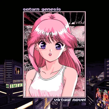 virtual novel by saturn genesis - album cover
