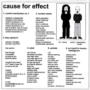 Cause For Effect / Final Chaos Evokation