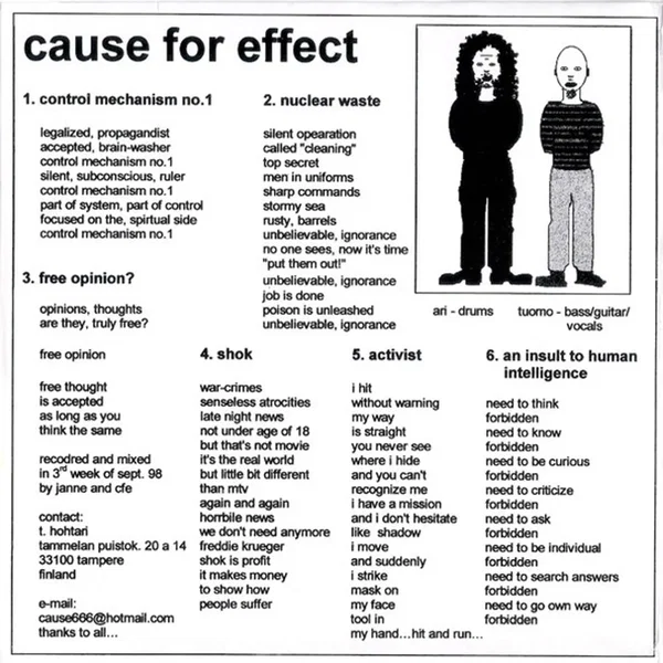 Cause For Effect / Final Chaos Evokation