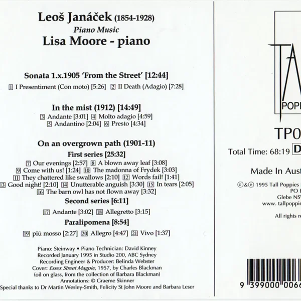 Janáček Piano Music