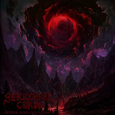 Crimson Moon Evocations by Sepulchral Curse - album cover