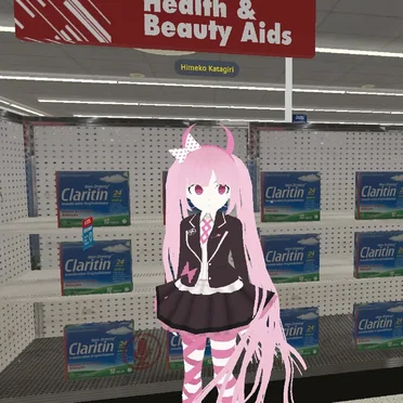 Hanging Out With Cement Tea and Senchineru in a Kmart on Vrchat [6/9 lol]