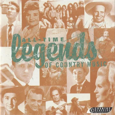 All Time Legends of Country Music by Various Artists - album cover
