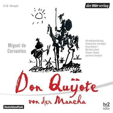 Don Quijote von der Mancha by Miguel de Cervantes Saavedra - album cover