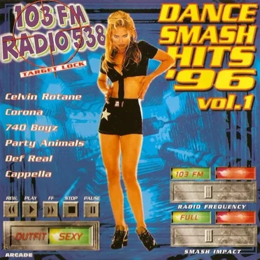 538 Dance Smash Hits 1996, Volume 1 by Various Artists - album cover