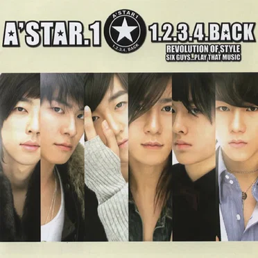 1.2.3.4. Back by A'ST1 - album cover
