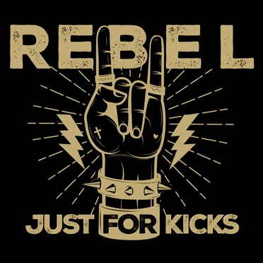 Rebel Just for Kicks by Various Artists - album cover