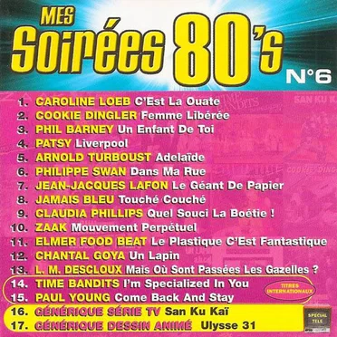 Mes Soirées 80's Nº6 by Various Artists - album cover