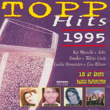 Topp Hits 1995 by Various Artists - album cover