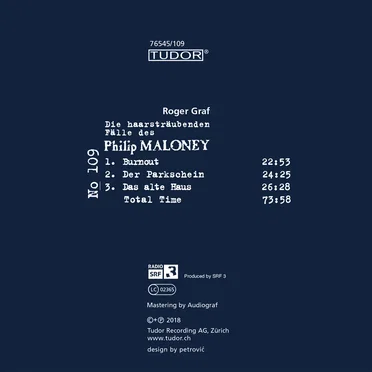 Die haarsträubenden Fälle des Philip Maloney, N° 109 by Roger Graf - album cover