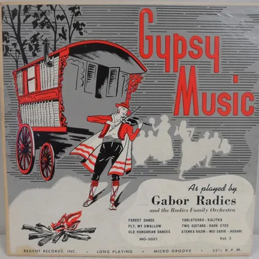 Gypsy Music, Vol. 2 by Gabor Radics and The Radics Family Orchestra - album cover