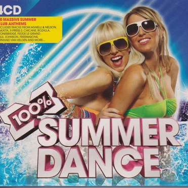 100% Summer Dance by Various Artists - album cover