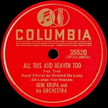 All This and Heaven Too / When the Swallows Come Back to Capistrano