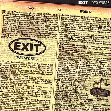 Two Words by Exit - album cover