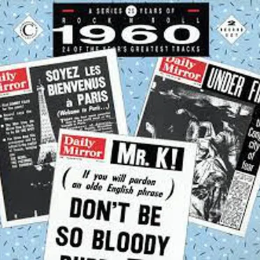 25 Years of Rock 'n' Roll: 1960: 20 of the Year’s Greatest Tracks by Various Artists - album cover
