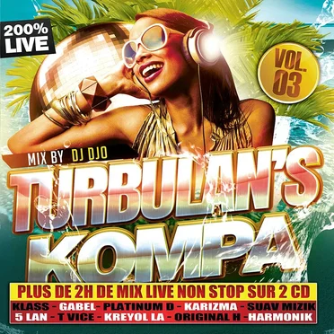 Turbulan's Kompa, Vol. 03 by Various Artists - album cover