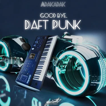 Goodbye, Daft Punk! by Adakadak - album cover
