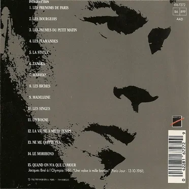 Enregistrement public à l’Olympia 1961