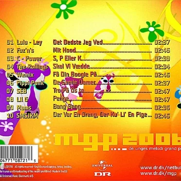 MGP 2006: De unges melodi grand prix by Various Artists - album cover
