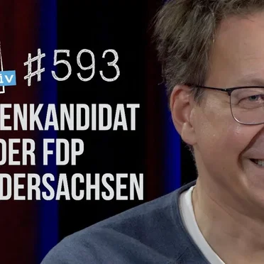 Jung & Naiv #593, „Wahl in Niedersachsen: Stefan Birkner (FDP)“ by Tilo Jung - album cover