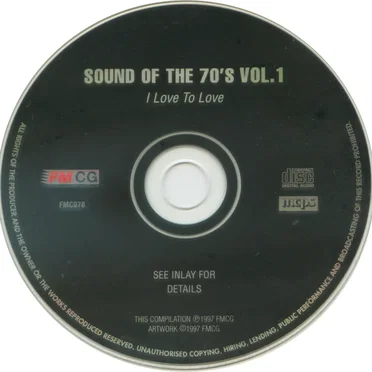 Sound of the 70s, Volume 1: I Love to Love by Various Artists - album cover