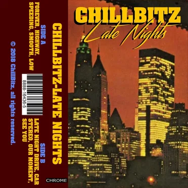 Late Nights by ChillBitz - album cover