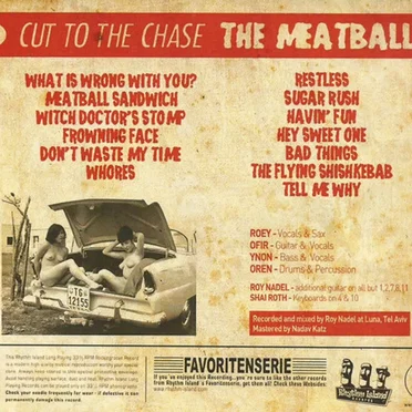 Cut To The Chase by The Meatballs - album cover