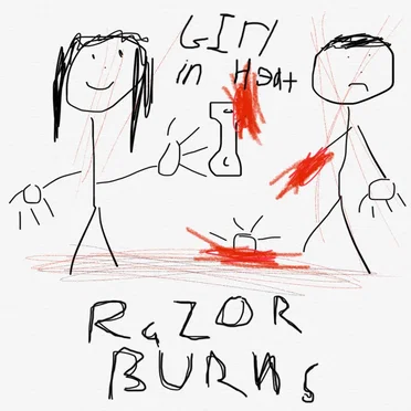 Razor Burns by Girl in Heat - album cover
