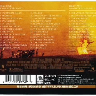 The Wicker Tree (Original Motion Picture Soundtrack) by Various Artists - album cover