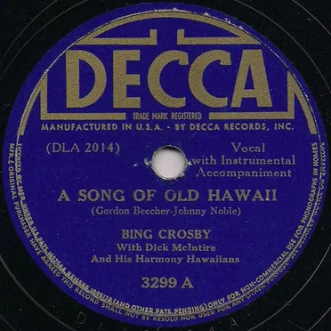 A Song of Old Hawaii / Trade Winds