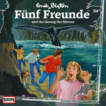 Fünf Freunde, Episode 84: und der Gesang der Sirenen by Enid Blyton - album cover