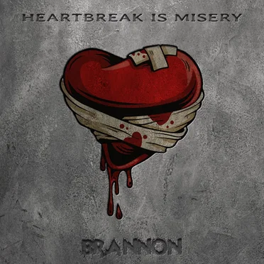 Heartbreak Is Misery by Brannon - album cover