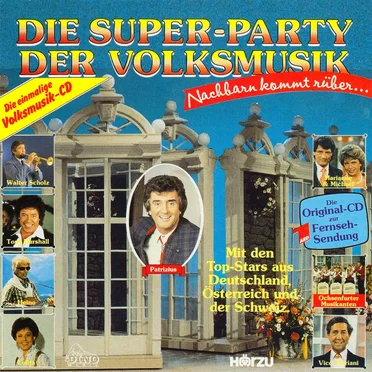 Die Super-Party der Volksmusik by Various Artists - album cover