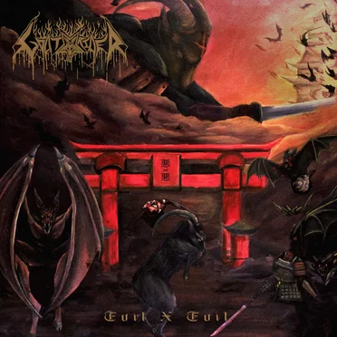 Evil X Evil by Goat Rider - album cover