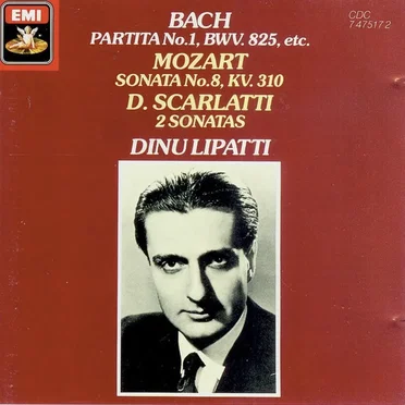 Bach: Partita no. 1, BWV. 825, etc. /Mozart: Sonata no. 8, KV. 310 / D. Scarlatti: 2 Sonatas