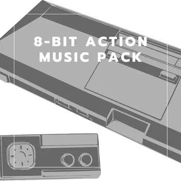 8‐bit Action Music Pack by Snabisch - album cover