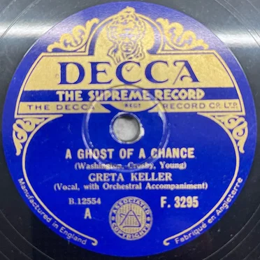 A Ghost of a Chance / Say It Isn’t So