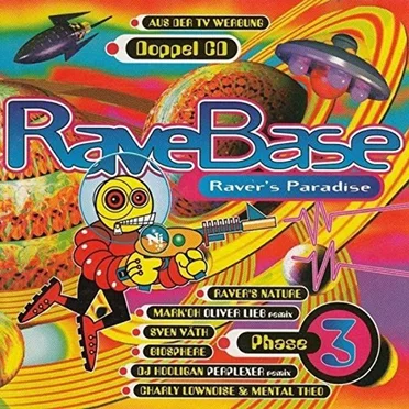 RaveBase: Raver’s Paradise, Phase 3 by Various Artists - album cover