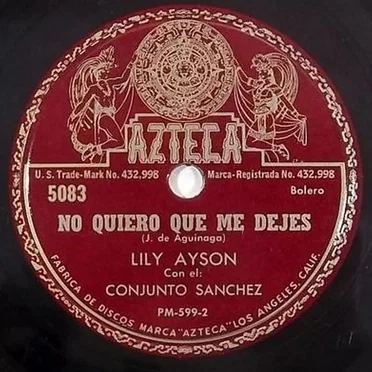 No quiero que me dejes / Ya paso la dicha by Lily Ayson - album cover