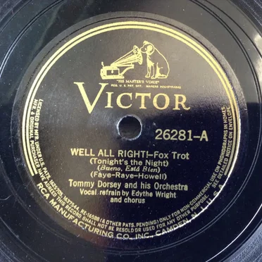 Well All Right! (Tonight’s the Night) / All I Remember Is You