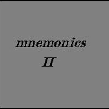 Mnemonics II
