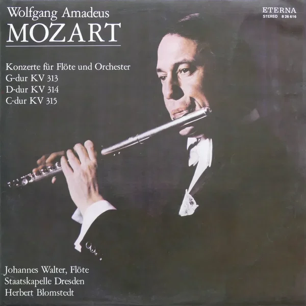 Konzerte für Flöte und Orchester G-dur KV 313, D-dur KV 314, C-dur KV 315