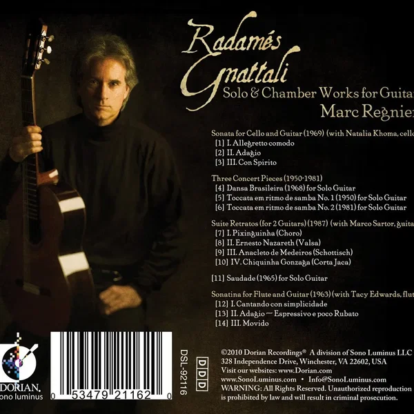 Solo and Chamber Works for Guitar