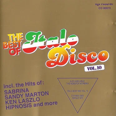 The Best of Italo Disco, Volume 10 by Various Artists - album cover