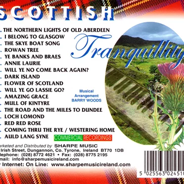 Scottish Tranquillity by Barry Woods & His Orchestra - album cover