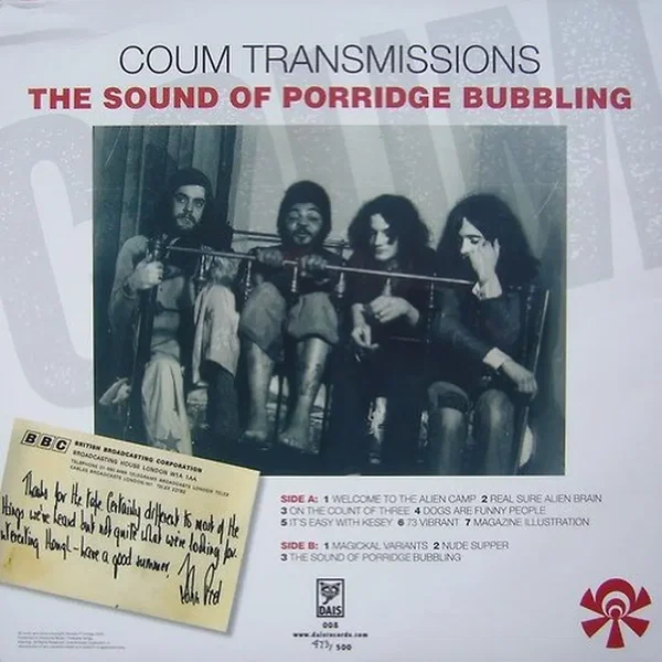 The Sound of Porridge Bubbling