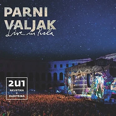 Live In Pula by Parni valjak - album cover