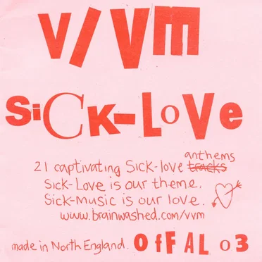 Sick-Love by V/Vm - album cover
