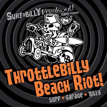 Throttlebilly Beach Riot! by Various Artists - album cover